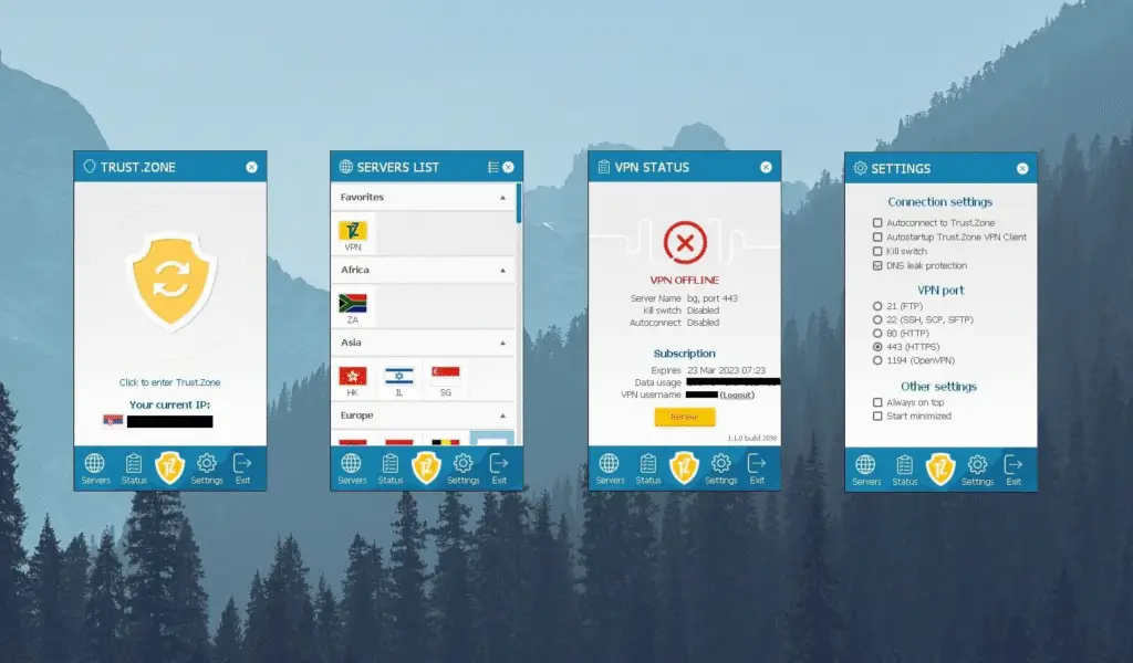 Trust zone VPN review